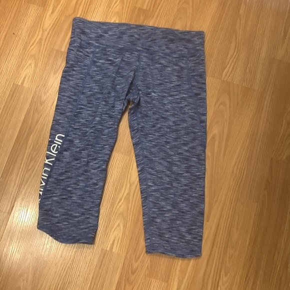 CALVIN KLEIN Performance Sportswear Capri Length Leggings size XL - Picture 3 of 10